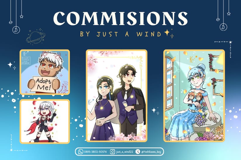 Just a wind ☆ | Commission Open (0/4) tweet media
