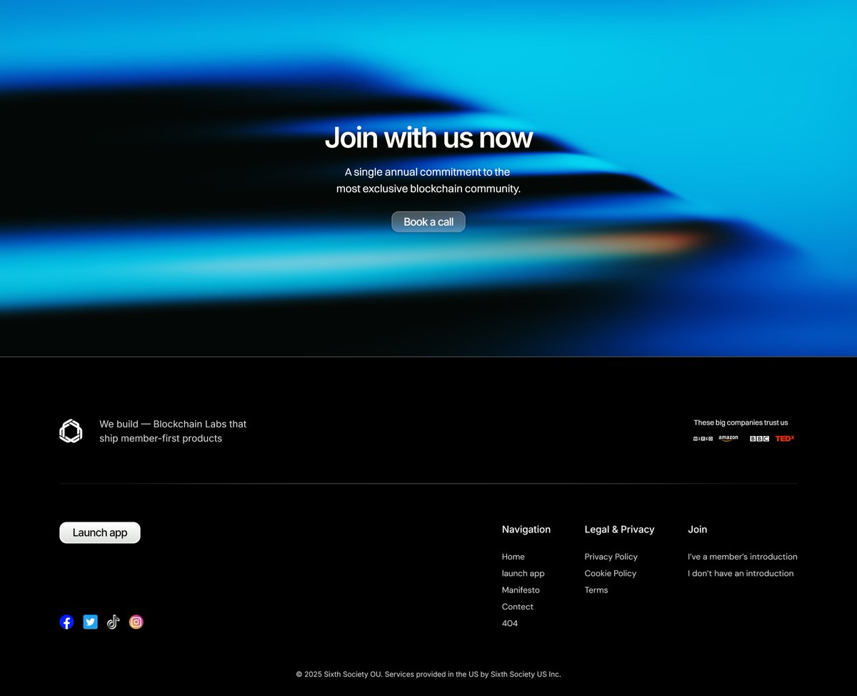 Designbysaif's tweet image. After scrolling your site, users deserve a footer like this