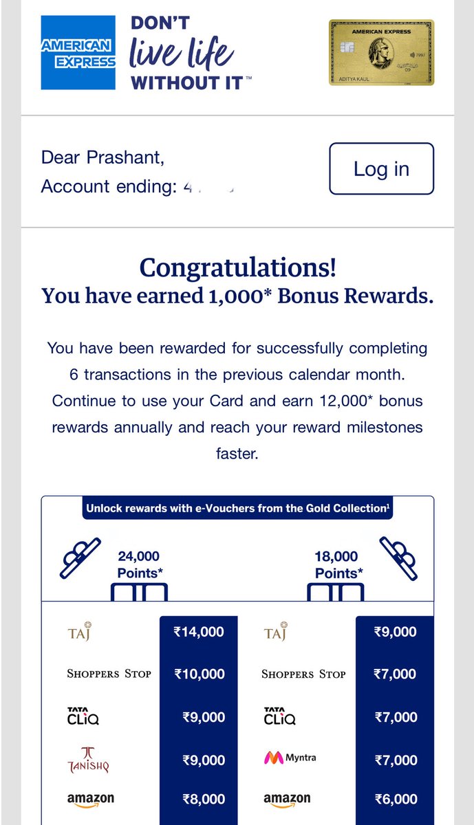 prashantnhn's tweet image. Been consistently hitting these bonus milestones on both my Gold and MRCC cards 💳
Some might call it a waste of time, but that ‘discipline’ adds up to 24K+ MR points every year.

Slow and steady points game still wins 🏆
 #Amex #CreditCardPoints