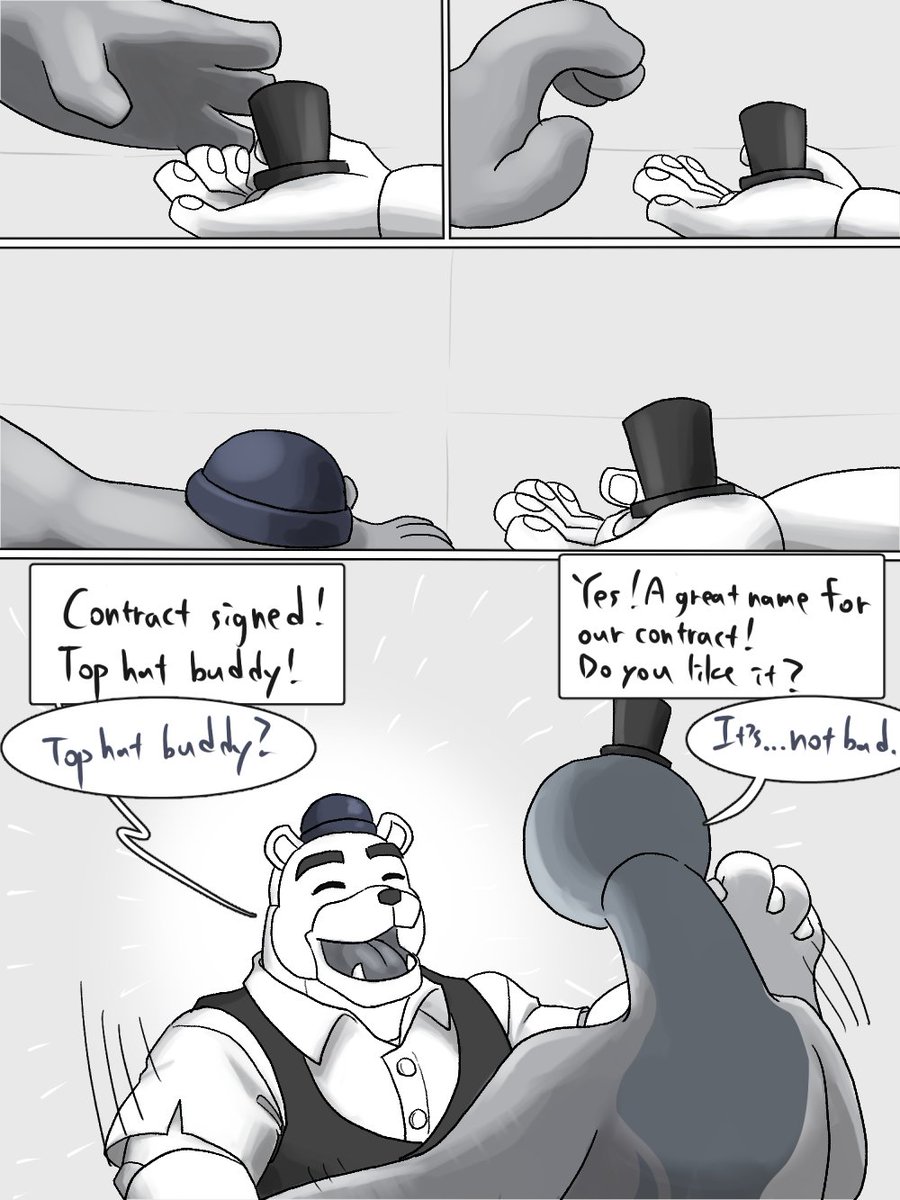 #FNAF #AIHenryAU #PoppyPlaytimeChapter4 #Doeythedoughman 

Top hat buddy contract.
