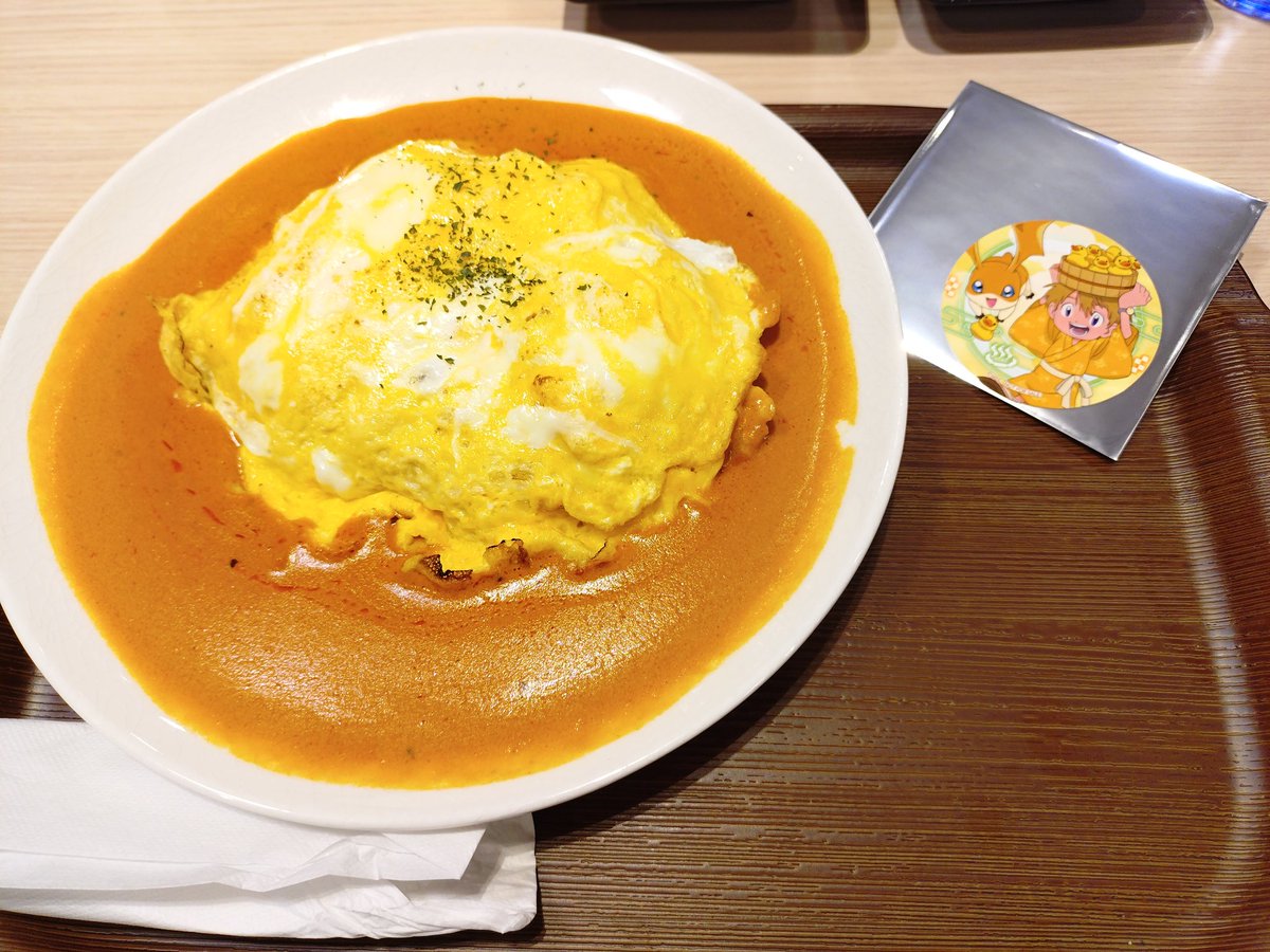 デジモン懐かしすぎてもはや記憶無い
極楽湯来たら絶対何か食べちゃう。
ご飯美味しい😋
#ごくらくアドベンチャー