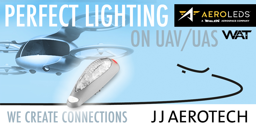 JJAerotech's tweet image. With their specially developed #LED #LightingSystem,
@AeroLEDs and @fly_wat are among the first to devote special attention to a rapidly growing market segment in #aviation: #UAV / #UAS. We appreciate your #interest. #eVTOL #drones