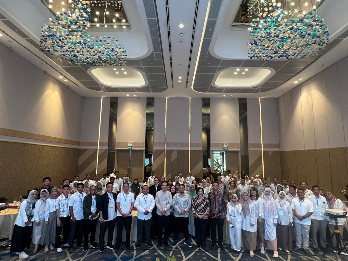 Tarie228's tweet photo. Pembekalan BPDDI 2025
#BerkaryadenganIlmuMengabdiuntukNegeri

Novotel Samator, 6 - 8 Oktober 2025 https://t.co/BQGImIBxXa