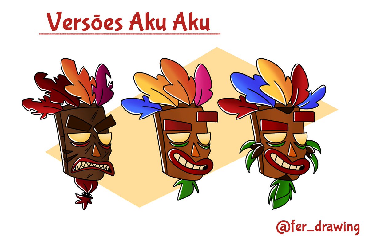 lua_sorvete's tweet photo. A Família Bandicoot em diferentes dimensões. 👀✨️🐾
#CrashBandicoot #EvilCrash #CocoBandicoot #Titans #TawnaBandicoot #TwinSanity #CrunchBandicoot #AkuAku https://t.co/m1uv0EbYPV