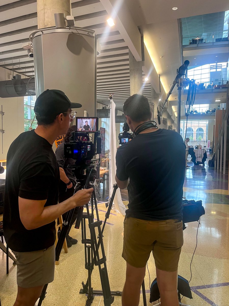 From crisp interviews to dynamic b-roll, Backflip brings the storytelling firepower so your brand isn’t lost in the cloud. ☁️

BTS from our shoot with <a href="/schematical/">Matt Lea</a>. If you’re a chief technology officer, you’re definitely going to want to check them out!