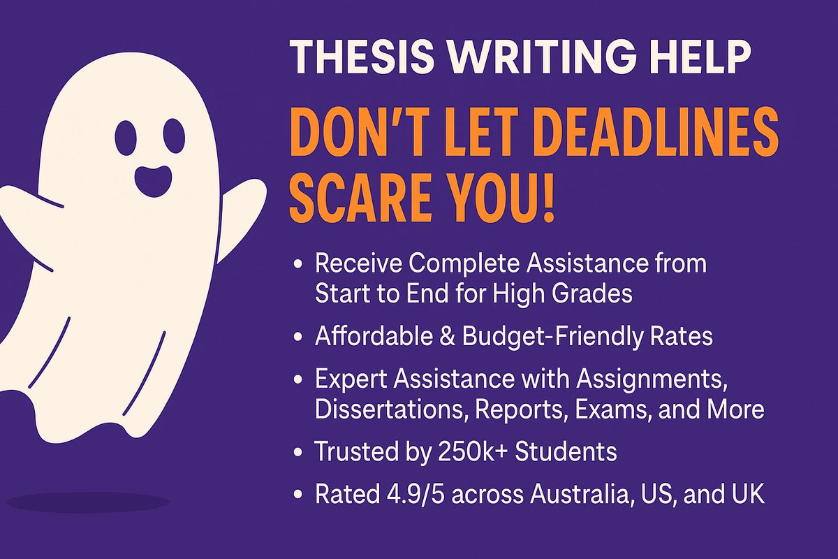SampleAssignm's tweet image. Struggling to complete your thesis on time? 🕒 Get expert Thesis Writing Help from Sample Assignments and make your research shine! 💡 #education #AssignmentHelp 
👉 Visit: shorturl.at/2Yzn7
