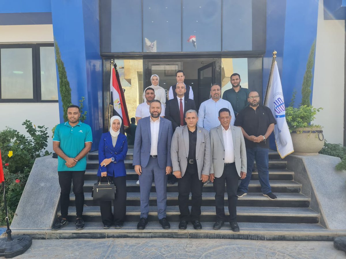origines0's tweet photo. Honored to welcome Dr. Ehab Fawzy and a delegation from @MNUEgypt  to our factory in Sadat City.

Proud to partner with Arias Lab Egypt on this journey of innovation and excellence.

#Origin_Labs #AriasFactory #FutureEngineers #InnovationInEducation ⚙️ https://t.co/MyhKaEpozR