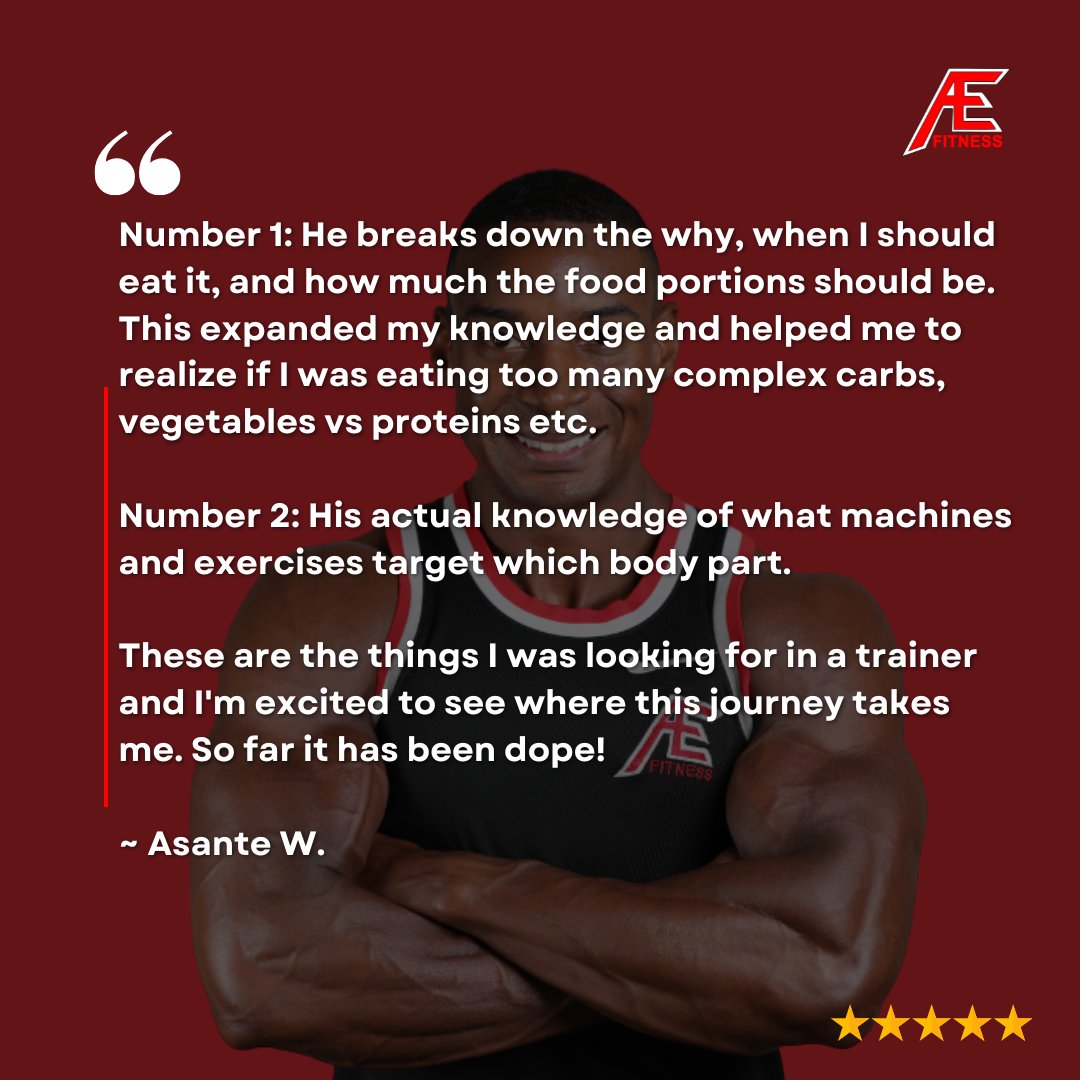 AllenElliottFIT's tweet image. Ready to level up? 💪

With expert nutrition guidance and tailored workouts to target the right muscles, this coach delivers real results!

From meal portions to effective exercises, you’re in good hands!

#TrainWithTheBest #FitnessJourney #ResultsDriven"