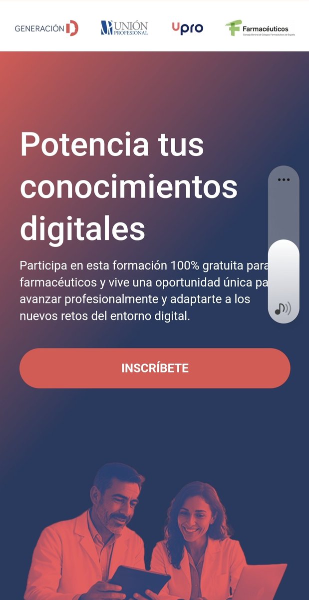 🌐 El futuro de la farmacia es digital.

Forma parte del cambio.
Crece, innova y potencia tu talento con la nueva formación en Competencias Digitales.

farmaceuticos.com/lp/competencia…

<a href="/COF_Sevilla/">COF Sevilla</a> <a href="/Farmaceuticos_/">Consejo General Colegios Farmacéuticos</a>