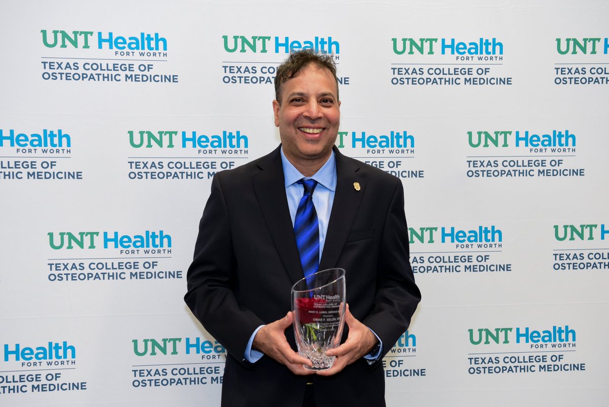 UNTHealth_TCOM's tweet photo. Our Founders Day celebration was a magical evening that honored two remarkable osteopathic physicians and showcased TCOM’s 55-year legacy. Dr. Albert Yurvati received the TCOM Founders Award, and Dr. @dromarselod  was the Mary E. Luibel Service Award recipient. Congratulations! https://t.co/B7l3OjHd6Q