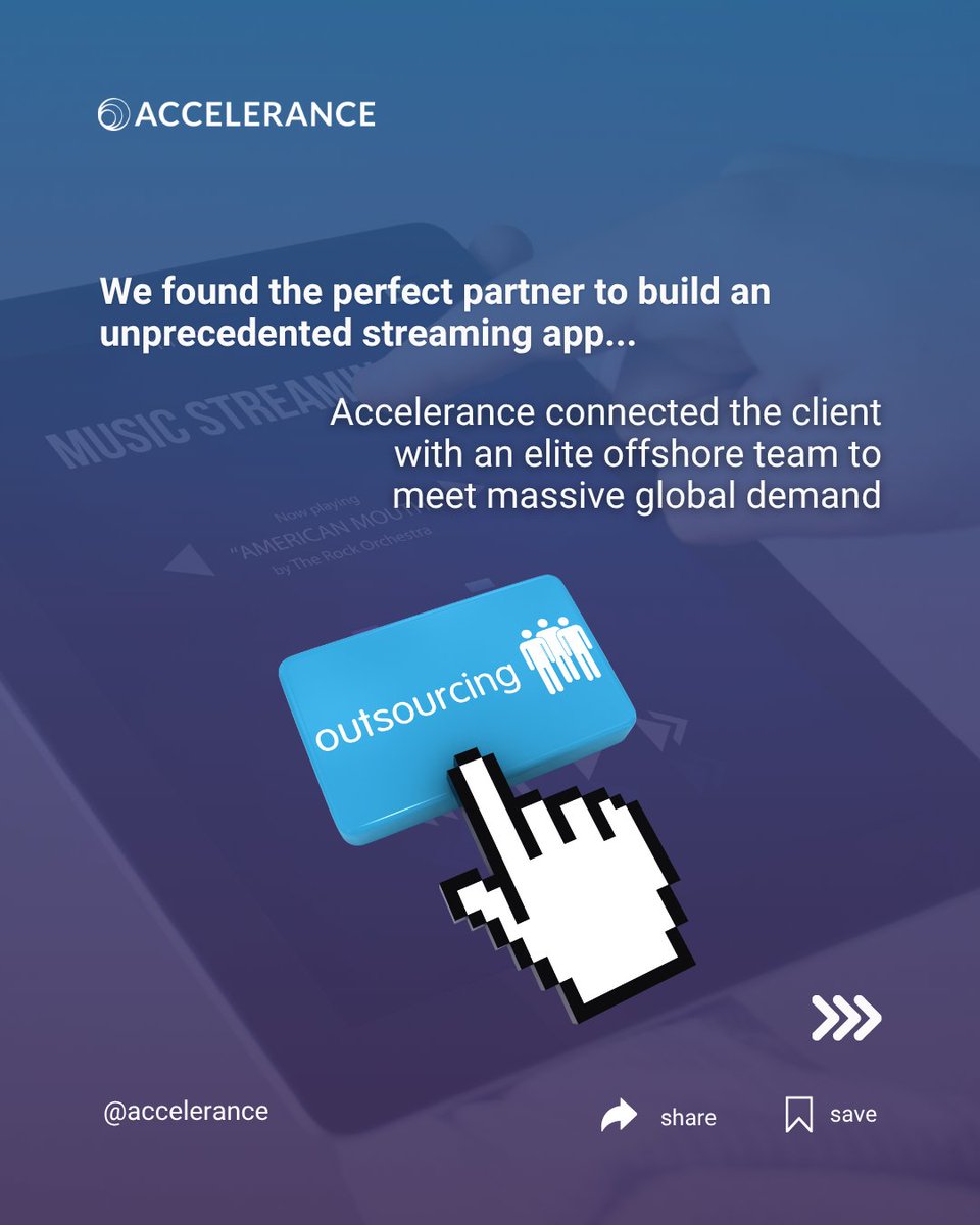 accelerance's tweet image. To handle a surge in global users, we partnered with a development team that built a platform for 9.5 million users with minimal downtime. 

Read the full customer story: hubs.la/Q03LZzKG0 

#SoftwareOutsourcing #CustomerSuccess #GlobalTalent #EventStreaming