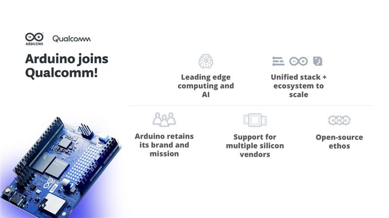 gatobaker's tweet image. News: @Qualcomm acquires @arduino. Read why this is a win win for all.  qualcomm.com/news/releases/…