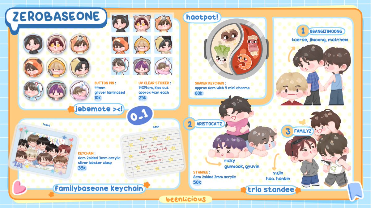 [🔁🤍 r appreciated⭑.ᐟ ] 

⋆.𐙚 ̊  #CF21 &amp; #PLand PO + Giveaway open!⭑.ᐟ

🍥 PO period 
๑ Pick up CF ~13/10
๑ Pick up P-Land &amp; Mail order ~20/10
🍑Fandom: boynextdoor, zerobaseone, original 

⋆.𐙚 ̊  Order form (INA) bit.ly/POCFLANDLC
🌐 WW order > dm♡

⑅˖ first 10