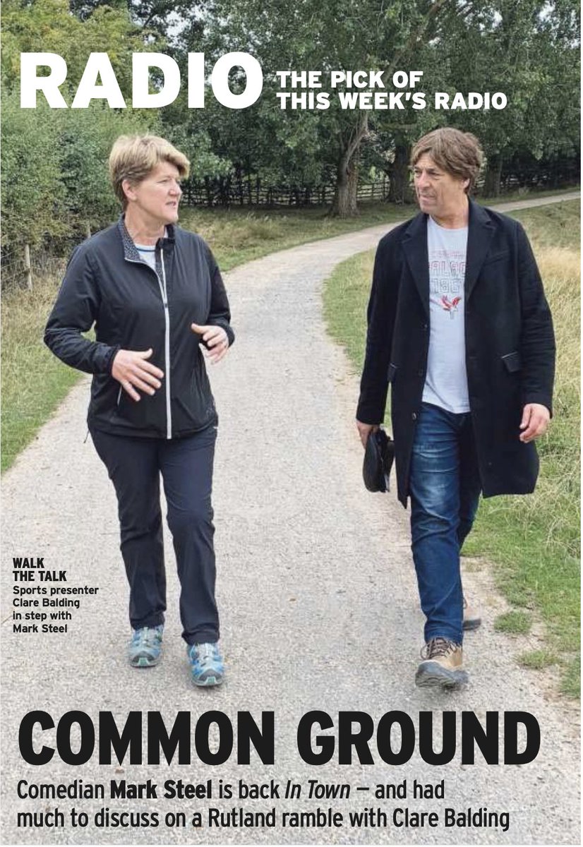 You can listen to In Town here! 
bbc.co.uk/programmes/m00…

And the new series of Ramblings on Thursday @ 15:00
bbc.co.uk/programmes/m00…