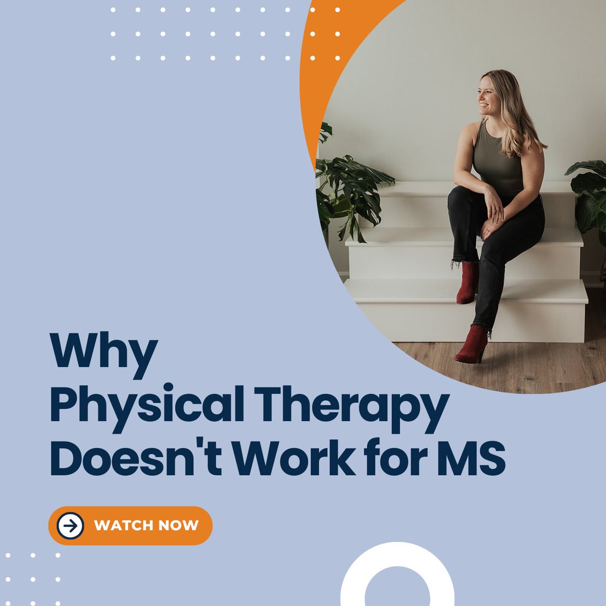 Today, I’m sharing why traditional PT often misses the mark for MS—and what truly improves strength, mobility, and independence.

Watch here: youtu.be/lFAVjYjkzis