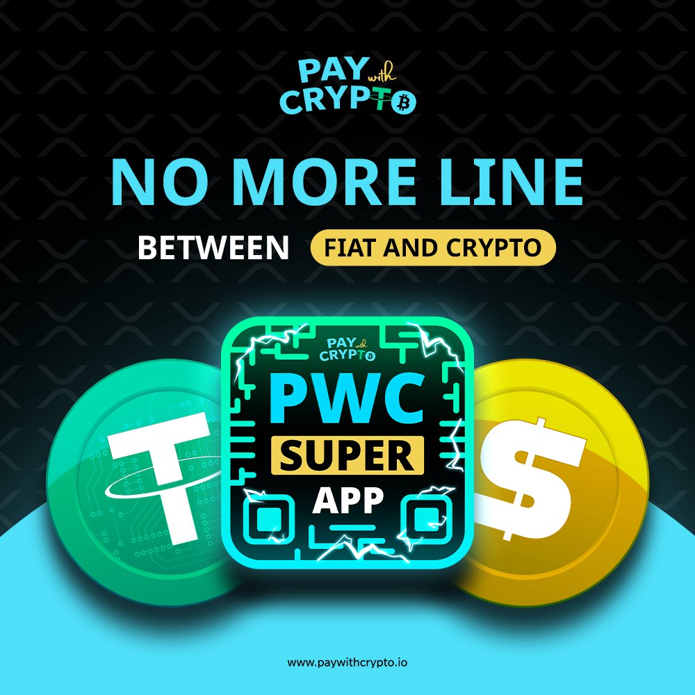 paywith_crypto's tweet image. The line between fiat and crypto is finally gone 🚀

With the PayWithCrypto Super App, you can pay in crypto and shops get local money instantly.
No conversions, no waiting, no confusion.

💠 Download now: paywithcrypto.io