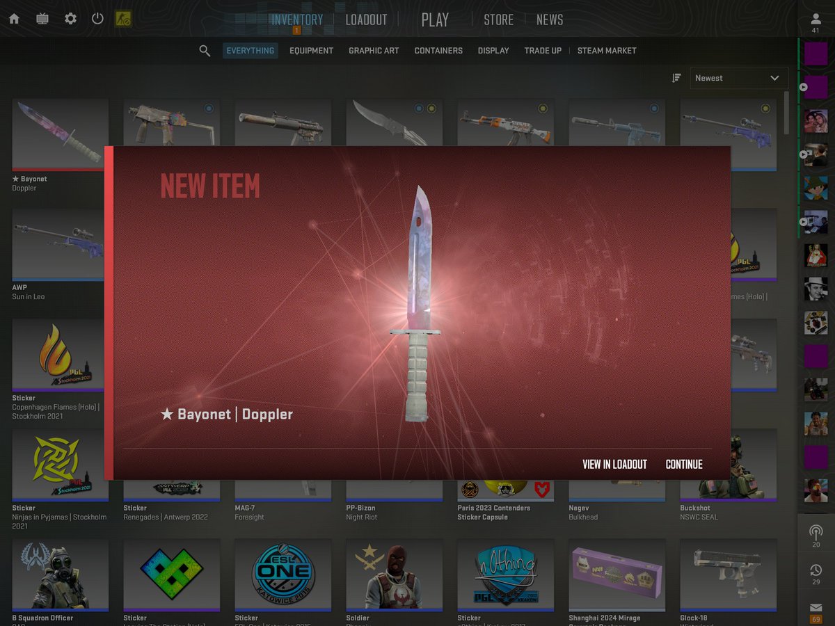 Bayonet or M9?🤔

Drop your tradelink, imma send some junk!