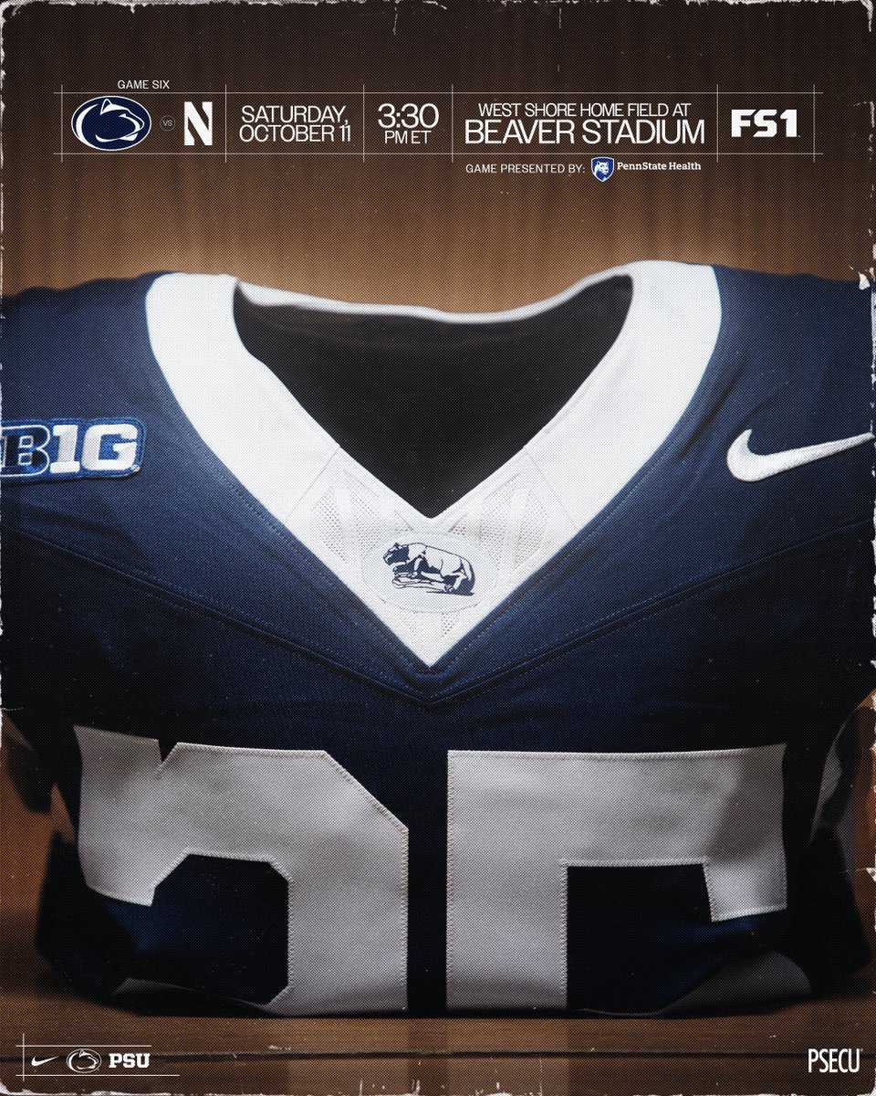 PennStateFball's tweet photo. Game 6⃣ https://t.co/ShUAESvpm7
