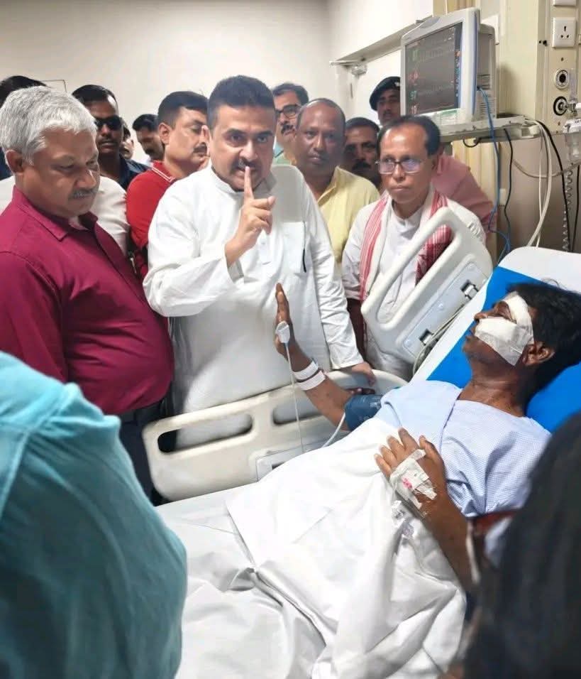 BJP leaders like Khagen Murmu are a different breed altogether. 65 years old, face fractured, in unbearable pain yet still full of resolve. You can’t manufacture this kind of grit. BJP people are simply built different.