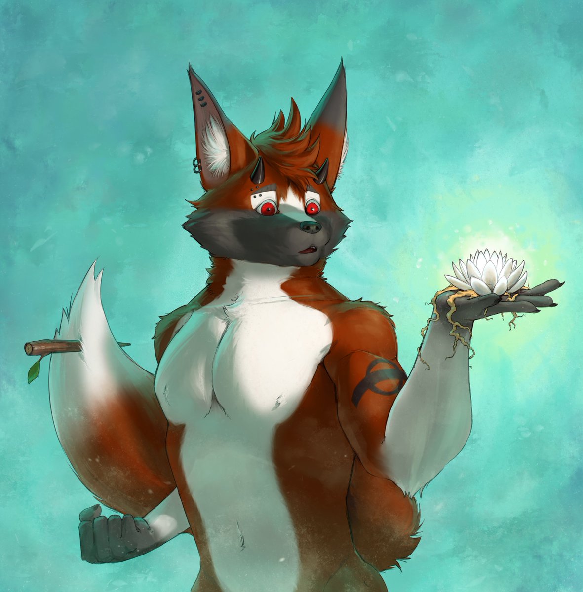 Halfbody comm finished for Raposildo!