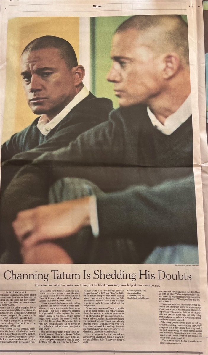 Huge thanks to everyone who believed in this wild ride. Big shoutout to <a href="/kylebuchanan/">Kyle Buchanan</a>. I’m so grateful, because you really saw me brother. And also made some really good arguments that I will take into life now. Haha 

Photo Credit: <a href="/selashiloni/">Sela Shiloni</a>