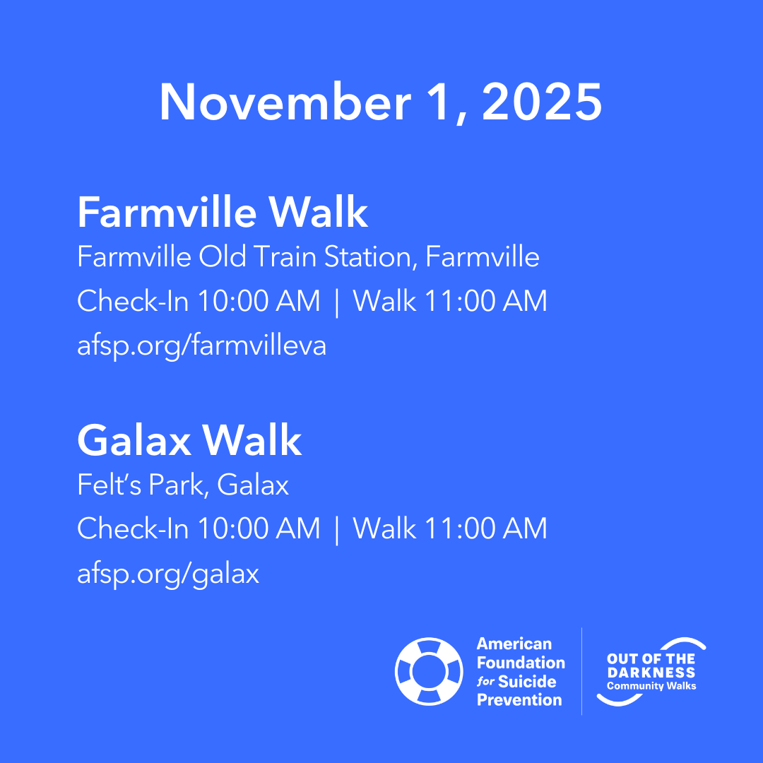 AFSP Virginia tweet media