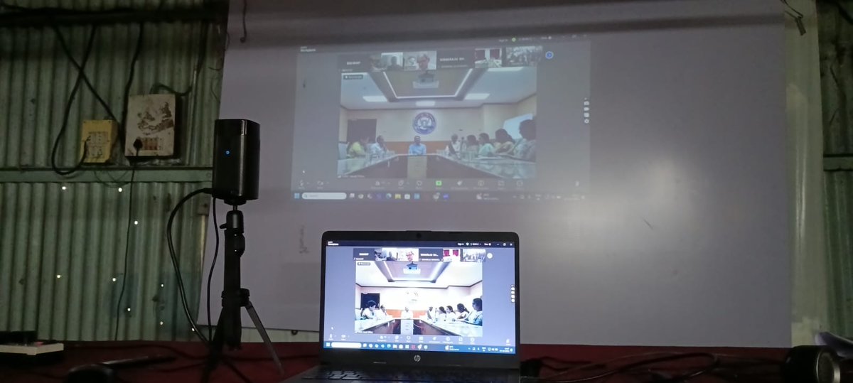 dm_wnp_tsrtc's tweet image. Good afternoon sir, MD sir Zoom meeting attended along with employees at WNPT depot pl_ DM/Wnpt