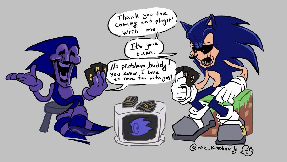 This is what 2011x does during the intermission between matches

#outcomememories #sonicexe