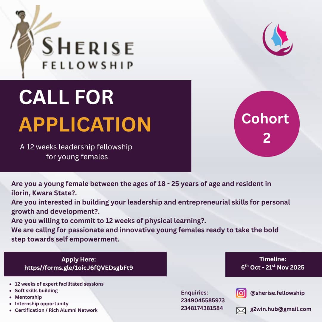 Have you applied? Dont miss this for anything. apply via link below

forms.gle/1oicJ6fQVEDsgb…