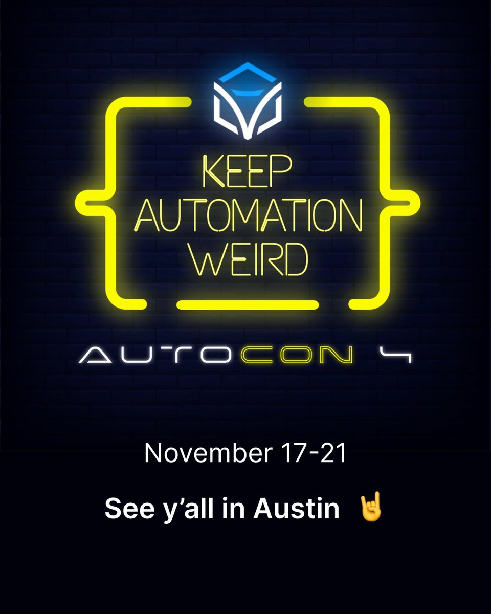 Itential's tweet image. Automation. AI. Austin.

It’s all happening at AutoCon 4. 

Join the Itential team at the automation event of the year – where orchestration meets AI innovation: bit.ly/3OhX3cV