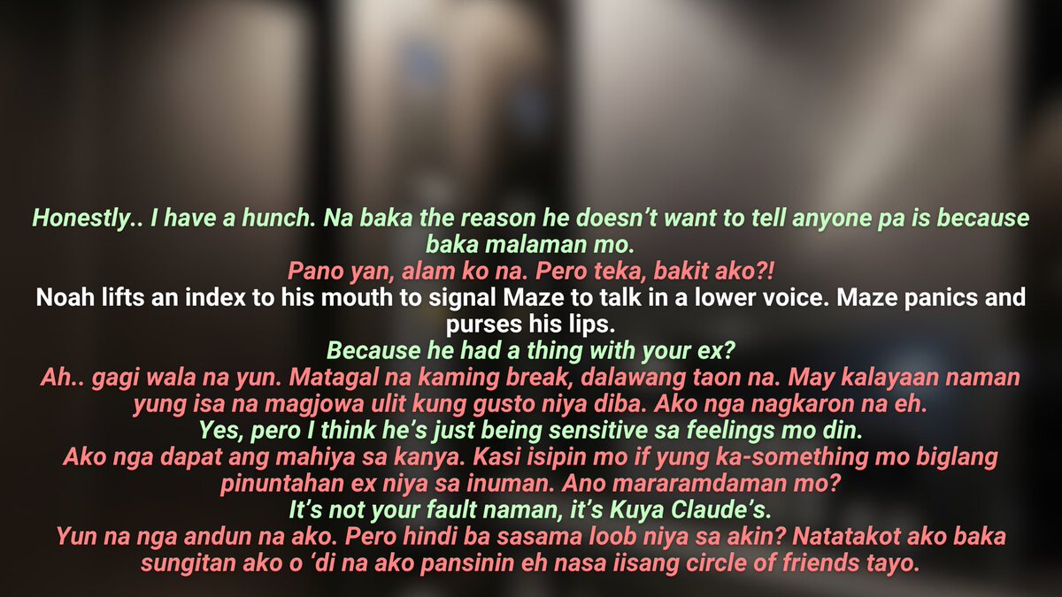 overadore's tweet photo. 535. 

❤️ - maze (red)
💚 - noah pierre (green)
🤍 - narrations (white) https://t.co/mO4IaUI4Je