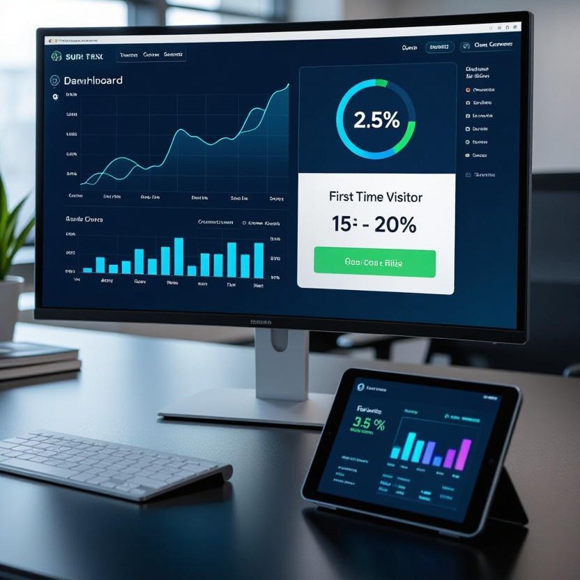 Sortext's tweet image. 1/3: Low first-time visitor conversions hitting your e-commerce? Rates avg 1-3% due to unclear messaging &amp;amp; trust gaps. Sortext AI tracks behavior, predicts exits, serves tailored 15-min offers 20-30% above spending power to convert. 🚀📈 

#Sortext 
#VisitorConversion