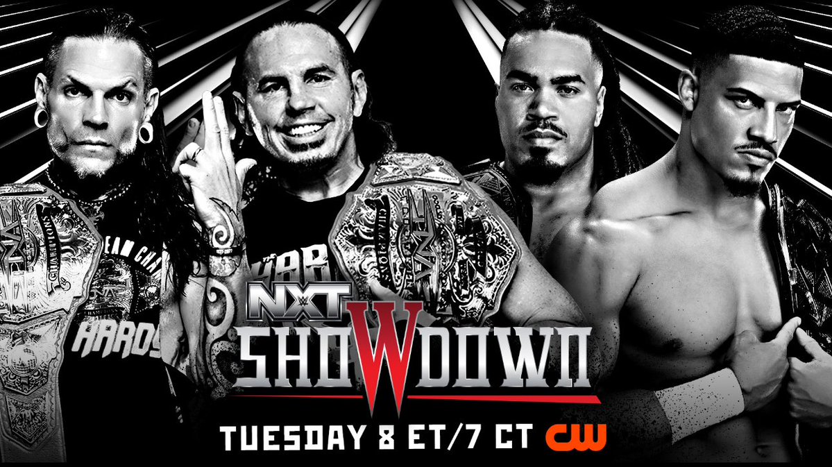 WrestleOps's tweet image. NXT and TNA present ‘SHOWDOWN’ tonight.