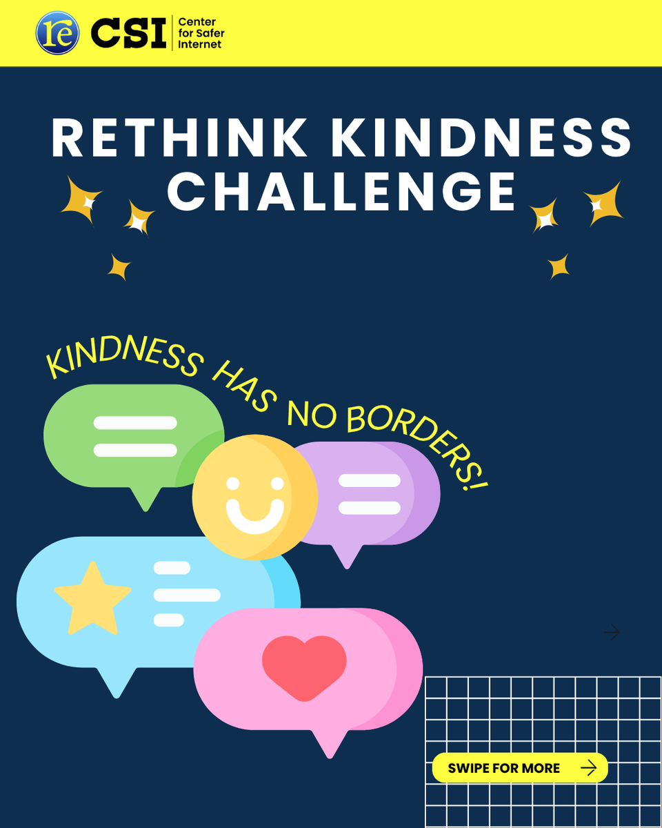 rethinkwords's tweet photo. Kindness has no borders!

We’re challenging you to spread some love on the internet today: https://t.co/EV1PS1DyAS