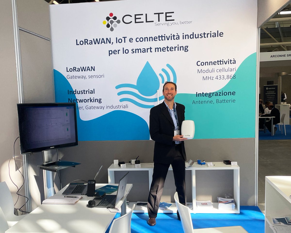 kerlink_news's tweet image. 📢First day at H2O - Accadueo

So excited to be there! 

Join us at the booth #26A70  -CELTE S.p.A.

#smartmetering #smartwater #iot #LoRaWAN