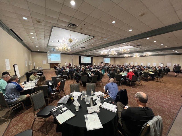 IPWMAN is happy to be at the IPSI Fall Session!
We’re excited to connect with so many great public works and public safety professionals from all over Illinois. 
If you’re here, be sure to stop by and say hi! 👋

#IPWMAN #IPSI #PublicWorks #Teamwork #Illinois