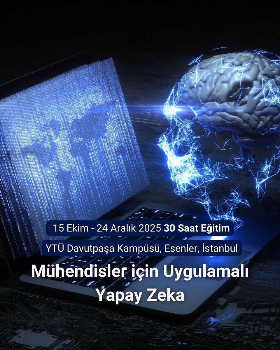 👨‍💻👩‍💻 Mühendisler için özel eğitimler YTÜSEM’de!
🚀 Yapay Zeka, CFD, İHA Pilotluğu, Yat Tasarımı, Proje Yönetimi ve daha fazlası!

🎓 Üniversite onaylı sertifika fırsatı sizi bekliyor.

👉 Hemen incele: sem.yildiz.edu.tr/orgun-canli-eg…

#Mühendislik #YTÜ #YapayZeka #CFD #Drone