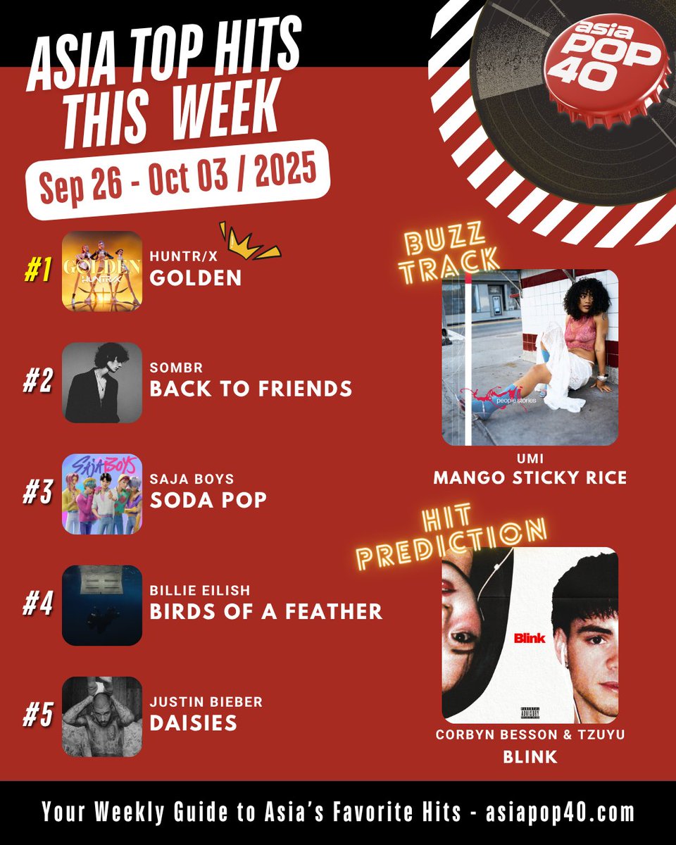 Discover the hottest hits, exclusive interviews, and all the vibes at Asia’s #1 music chart — asiapop40.com