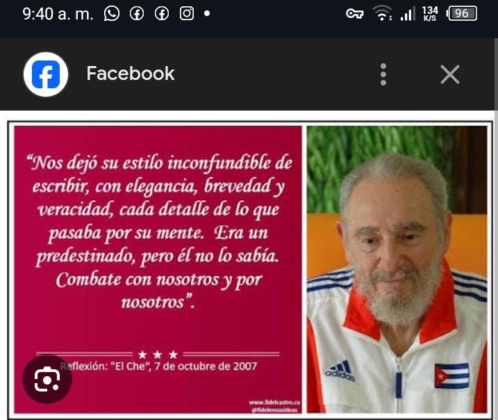 Desde el Centro Diagnóstico Integral Zona E, Diego Lenin Santana, estado Distrito Capital.
Nuestro eterno Comandante en Jefe, siempre al frente de su pueblo.
#100AñosConFidel
<a href="/PartidoPCC/">Partido Comunista de Cuba</a> 
<a href="/cubacooperaven/">Brigada Médica Cubana en Venezuela</a> 
<a href="/DCMedicaDistrit/">Brigada Médica Cubana Distrito Capital</a> 
<a href="/cdi_diego/">CDI Diego Lenin Santana</a>