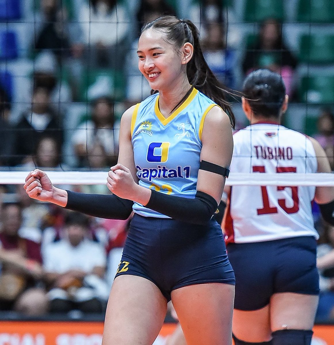Bella Belen with 20pts and Leila Cruz with 18pts in just 3 sets for their first match this conference. Great performance, still! 💛🌟

#PVL2025