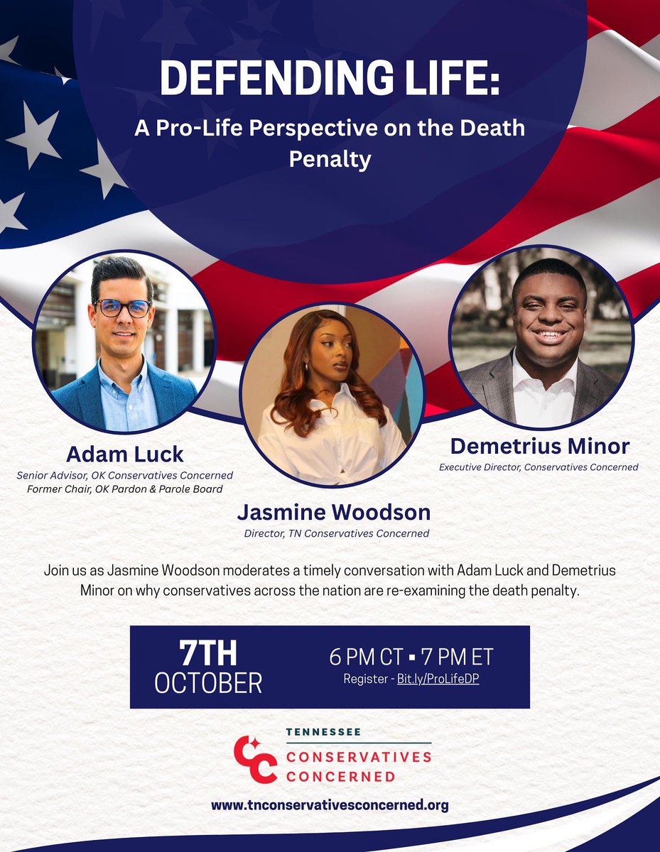 CCATDP's tweet image. HAPPENING TONIGHT 🚨
Don’t forget to tune in to our webinar where we will be bringing a pro-life perspective on the death penalty work. It begins at 7pm EST.

You can register for this free virtual event here: https: us02web.zoom.us/webinar/regist…