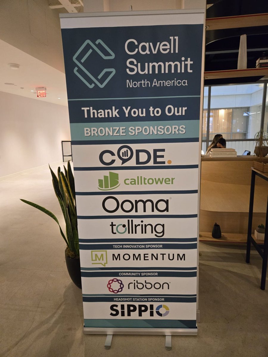 codesoftwareltd's tweet image. The booth for #CavellSummit is all set up. 👌
We're excited to spend the day with partners and make new connections with other UC professionals.
Hope to see you here!