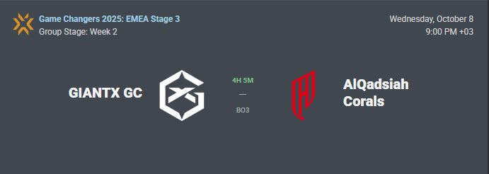 günün ikinci karşılaşmalarında bu seriye wp'miz vardır. lobideki türklük durumu bayağı bi yoğun. 20-21 civarlarında açacağım ilk maça bağlı erken başlayabilir.

twitch/tredha236