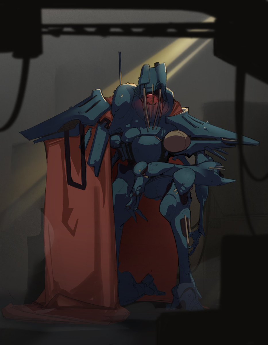 vethrix's tweet image. Big robot
