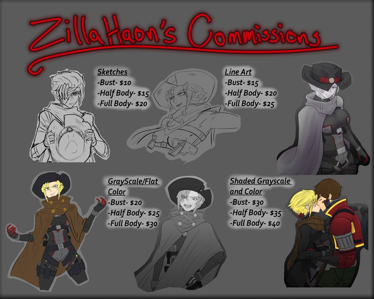 ZillaHaon (Comms Open!) tweet media