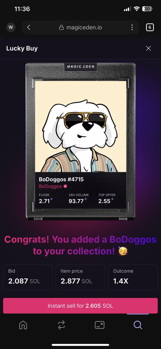 BoPuppo's tweet image. BoDoggo Buy - Day 34

This is the last daily buy ✌️

This one was funded by what’s left of my $BDGSTRAT bag 📉