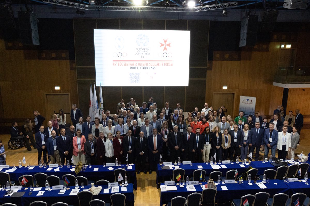🤝 El president del Comitè Olímpic Andorrà, Xavier Espot Miró, ha participat aquest cap de setmana al 45è Seminari del Comitè Olímpic Europeu i de Solidaritat Olímpica, celebrat a Malta 🇲🇹 
#comiteolimpicandorra #SolidaritatOlimpica #EOC #coa