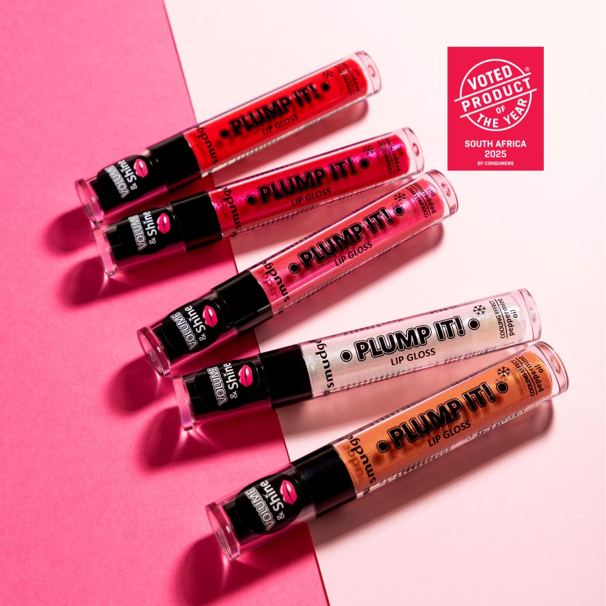 💋 It’s giving Product of the Year perfection!
<a href="/Clicks_SA/">Clicks</a> Smudge range scored two wins at the 2025 Product of the Year Awards — Lip Gloss &amp; Mascara  — voted by 2,000 South Africans.

Read more: ow.ly/ePjB50X7xxE
#ProductoftheYearSA