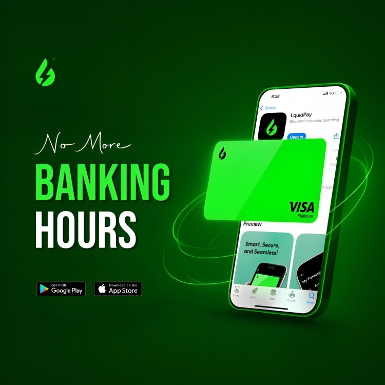 ShavezBtcc's tweet photo. Money shouldn’t wait for opening hours.
It should move when you do.
That’s why LQUIDPAY Deobank runs 24/7, on-chain — where every transaction is instant, transparent, and borderless.
Finance, now without walls.
#LQUIDPAY #Deobank #ShavezAhmedSiddiqui #NextGenBanking #DecentralizedFinance #DigitalBank