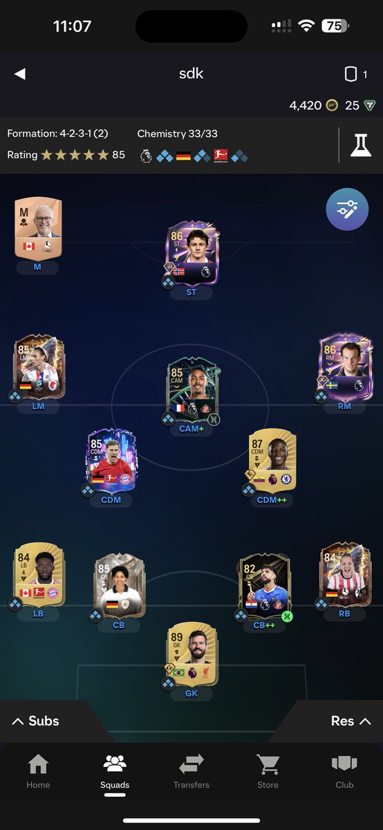 JasonUnsworth13's tweet photo. @FIFA22_INFO I’ve got him untradable but can’t him in :( https://t.co/quYDYji7VJ